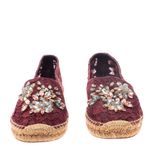 Espadrille-Dolce---Gabbana-Renda-Vinho-e-Pedrarias-
