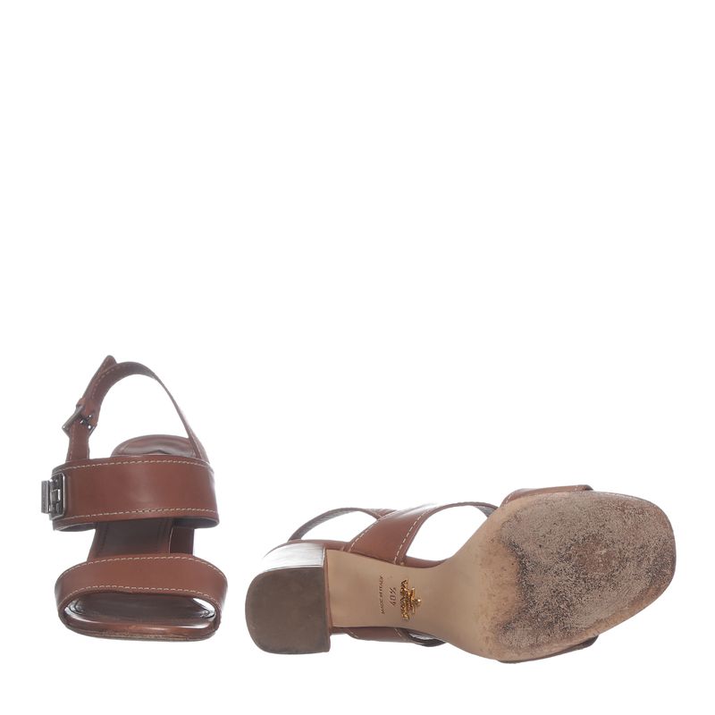 Sandalia-Prada-Couro-Marrom