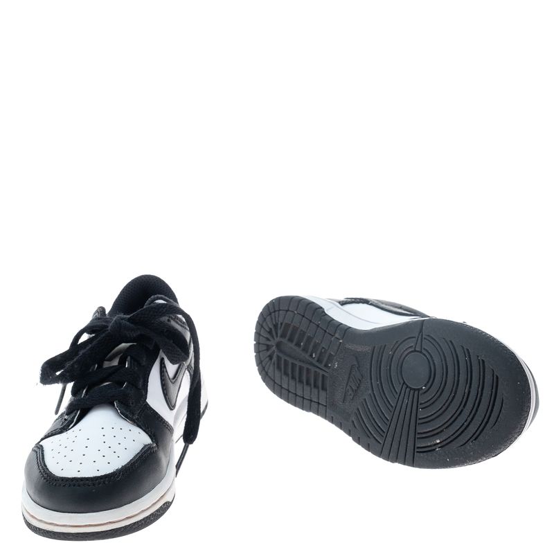Tenis-Nike-Dunk-Infantil-Preto-e-Branco-