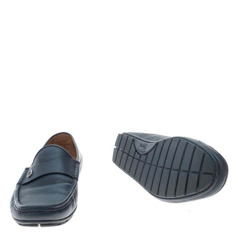 Mocassim-Gucci-Couro-Marinho