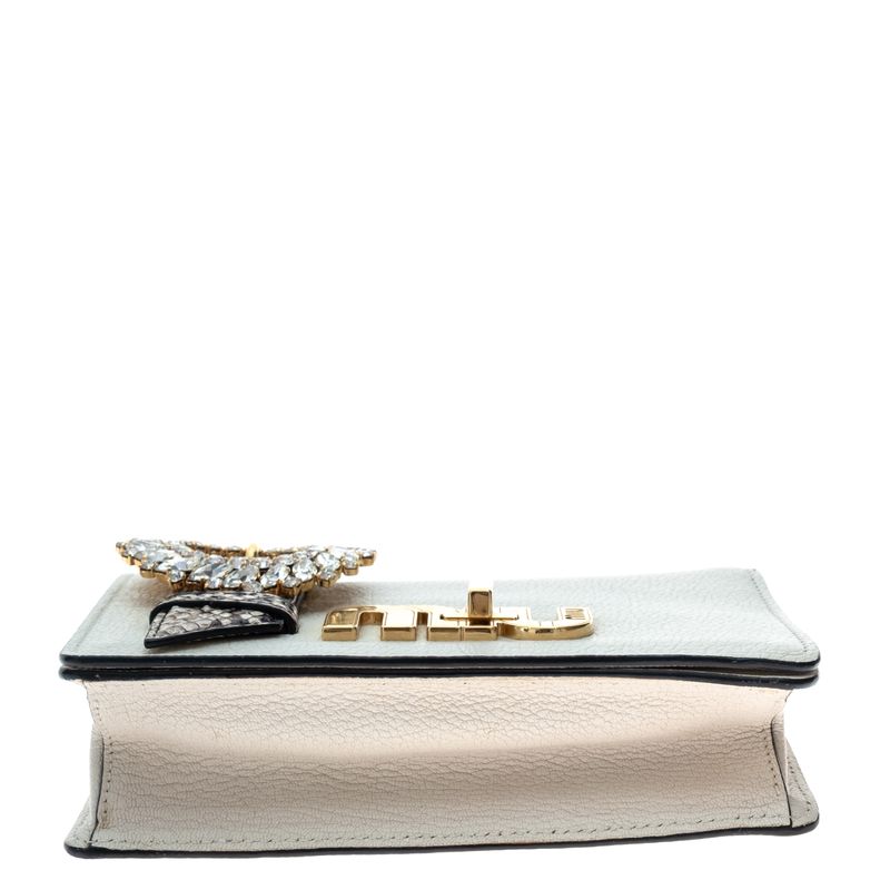 Bolsa-Miu-Miu-Couro-Creme