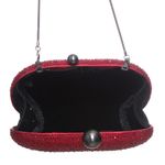 Clutch-Isla-Strass-Vermelha