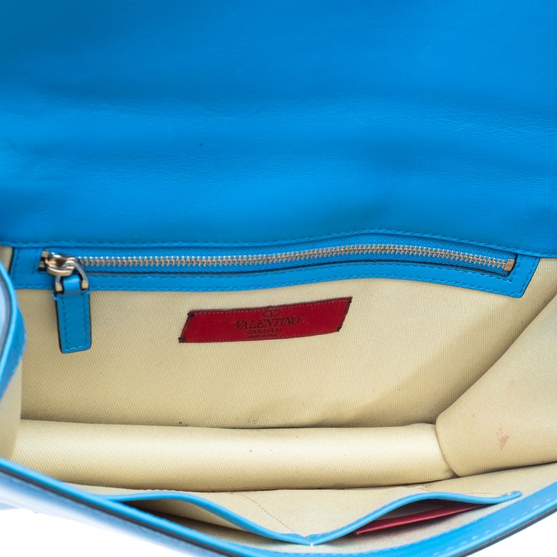 Bolsa-Valentino-Garavani-Glamlock-Azul-