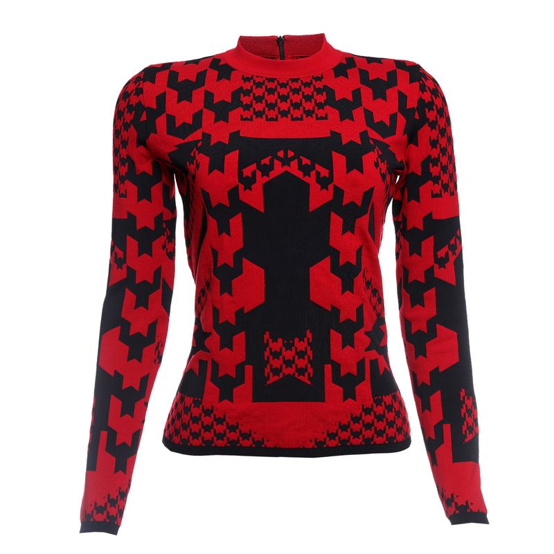 Sueter-Versace-Vermelho-e-Preto