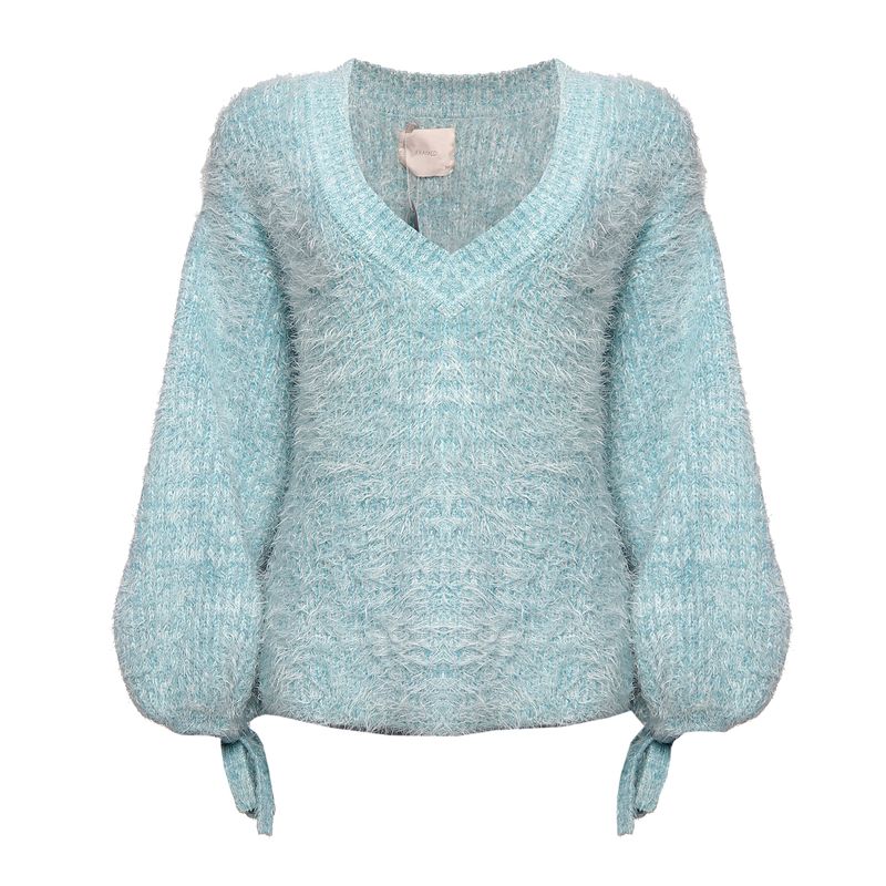 Blusa-Framed-Trico-Azul