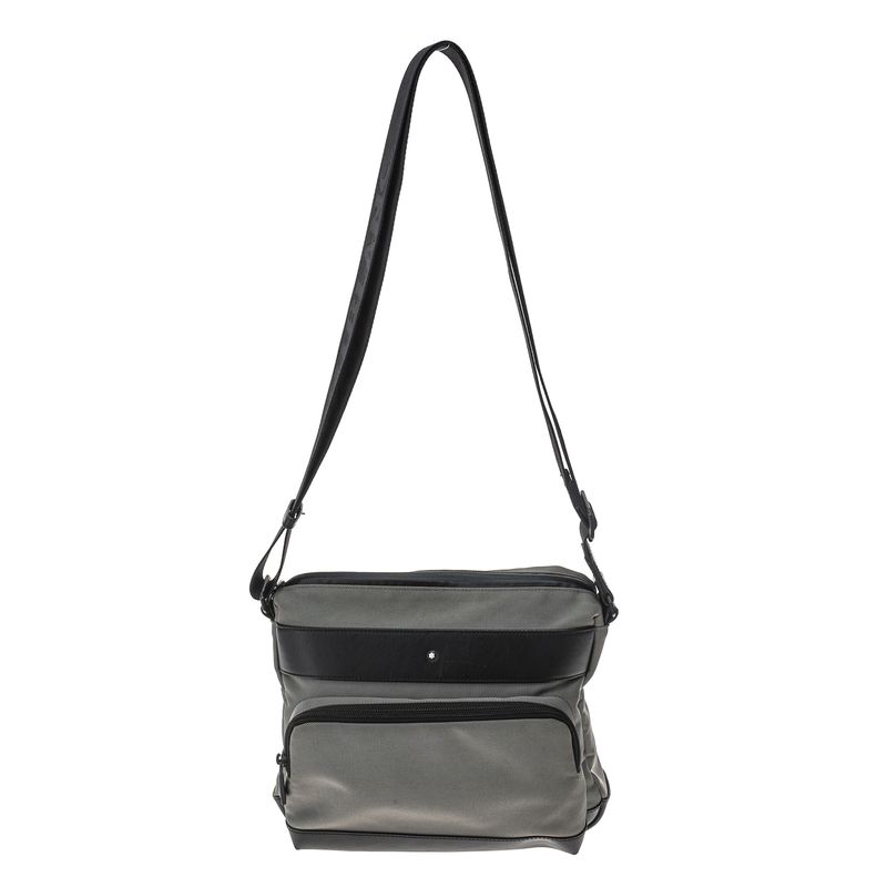 Bolsa-Montblanc-Nylon-e-Couro-Bicolor-