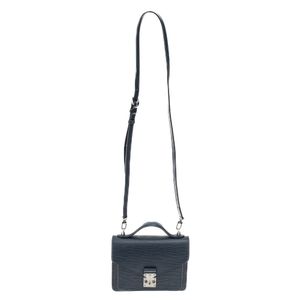 Bolsa Louis Vuitton Monceau BB Epi Azul