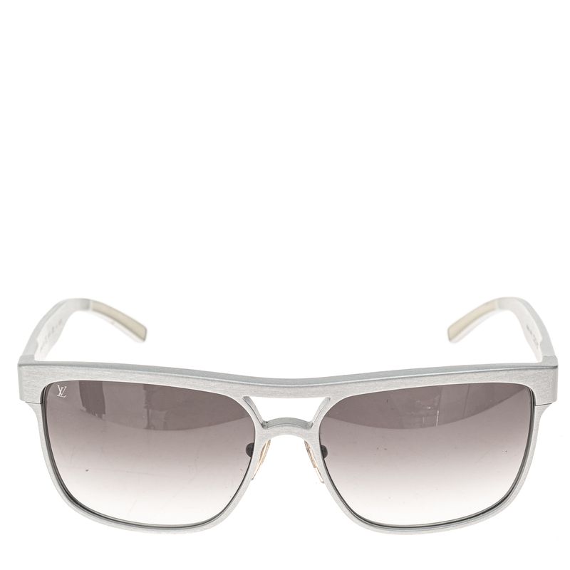 Oculos-Louis-Vuitton-Metal-Prateado-