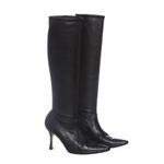 Bota-Manolo-Blahnik-Cano-Longo-Couro-Preta