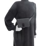 Pochete-Salvatore-Ferragamo-Couro-Preto-