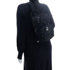 Mochila Prada Re Nylon Preto