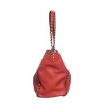 Bolsa-Valentino-Garavani-Rockstud-Tote-Vermelha