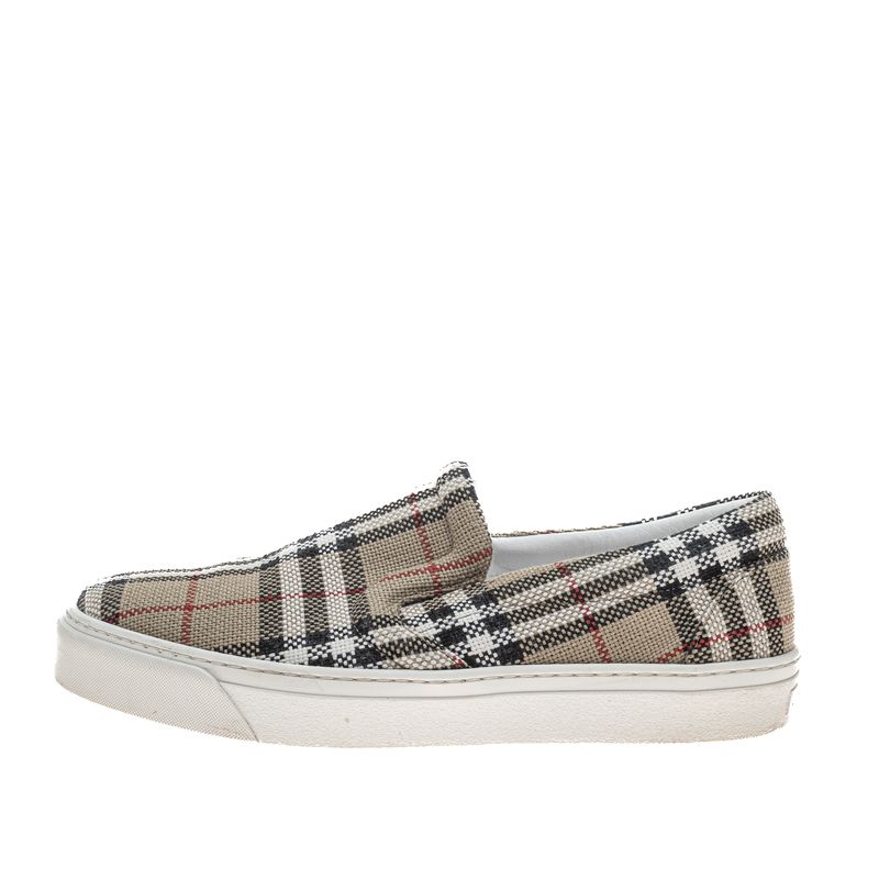 Tenis-Burberry-Slip-On-Housecheck-