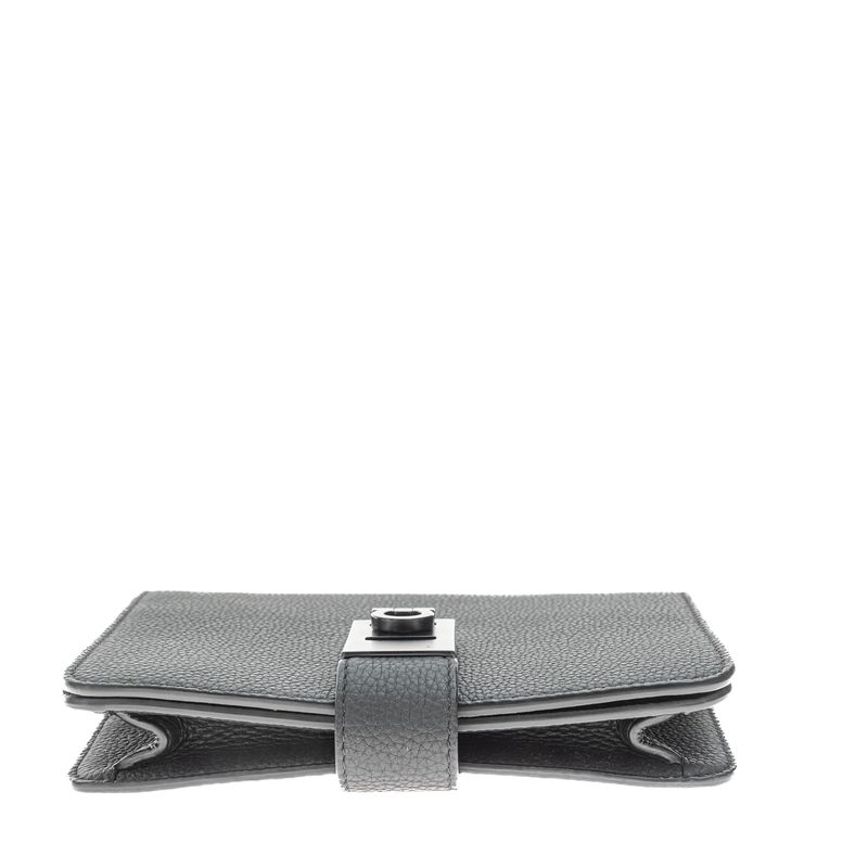 Pochete-Salvatore-Ferragamo-Couro-Preto-