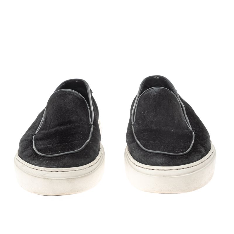 Tenis-Salvatore-Ferragamo-Slip-On-Camurca-Preto-