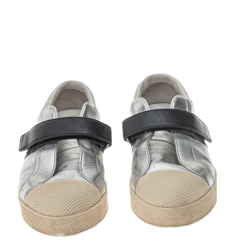 Tenis-Prada-Prateado-