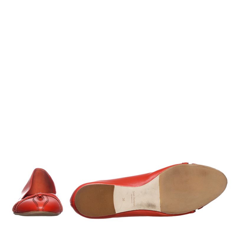 Sapatilha-Sarah-Chofakian-Couro-Vermelho