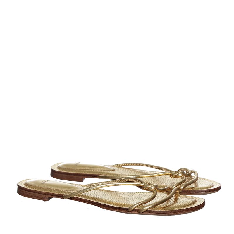Sandalia-Alexandre-Birman-Rasteira-Dourada