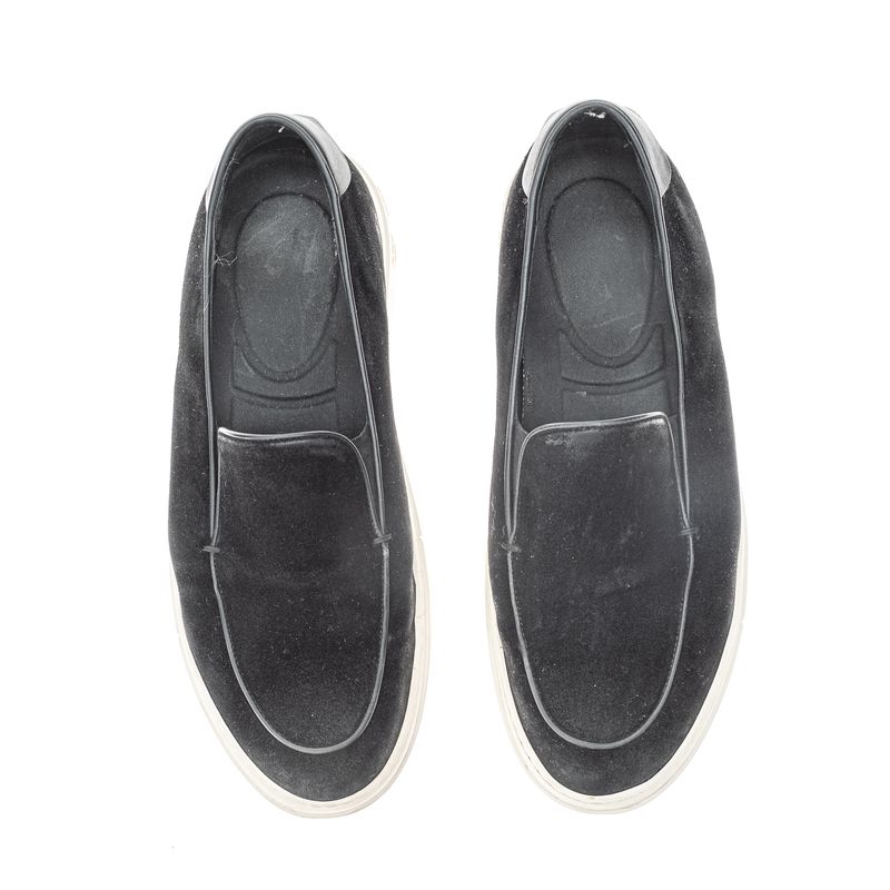 Tenis-Salvatore-Ferragamo-Slip-On-Camurca-Preto-