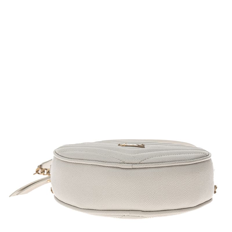 Bolsa-Saint-Laurent-Round-Creme-
