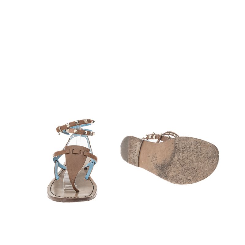 Sandalia-Valentino-Rasteira-Studs-Marrom-