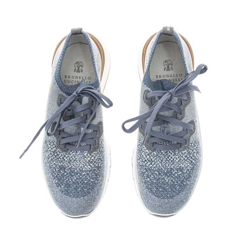 Tenis-Brunello-Cucinelli-Knit-Azul-