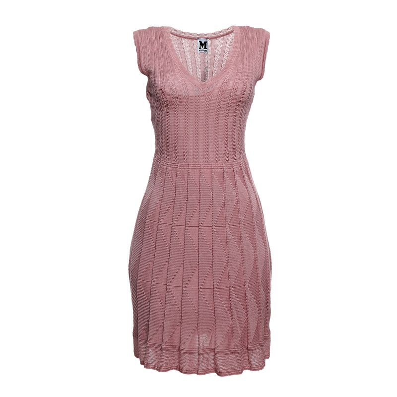Vestido-Missoni-Trico-Rosa-