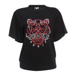 Camiseta-Kenzo-Estampada-Preta