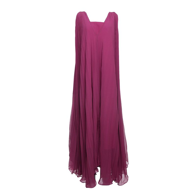Vestido-Candy-Brown--Plissado-Roxo