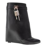 Bota-Givenchy-Shark-Lock-Couro-Preto-