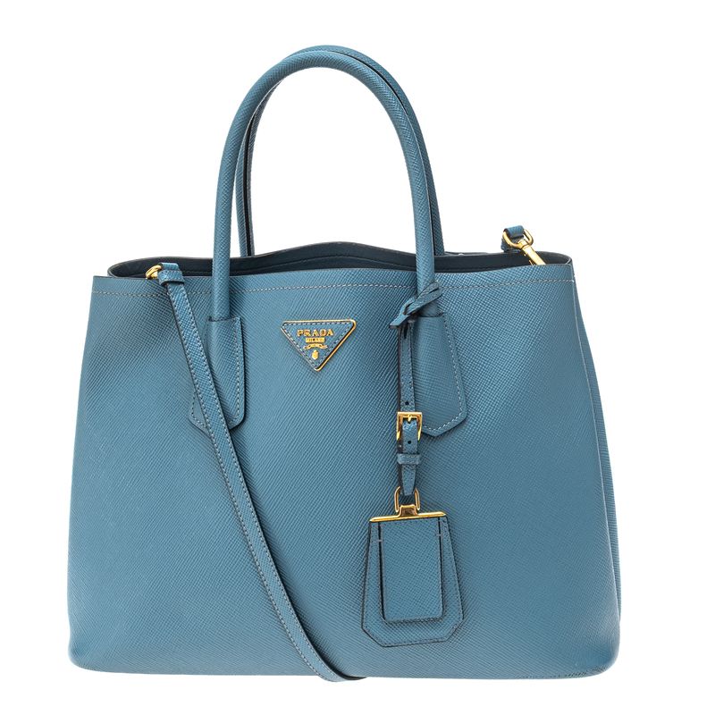 Bolsa-Prada-Double-Saffiano-Azul-