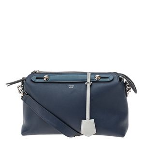 Bolsa Fendi By the Way Couro Azul