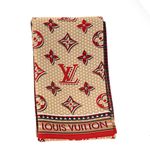 Lenco-Louis-Vuitton-Bandeau-Estampado-Vermelho-e-Azul-