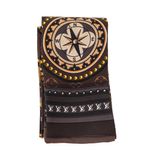 Lenco-Louis-Vuitton-Bandeau-Estampado-Marrom-
