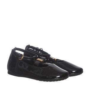 Sapato Gucci Infantil Verniz Preto