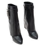 Bota-Givenchy-Shark-Lock-Couro-Preto-