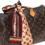 Lenco-Louis-Vuitton-Bandeau-Estampado-Vermelho-e-Azul-