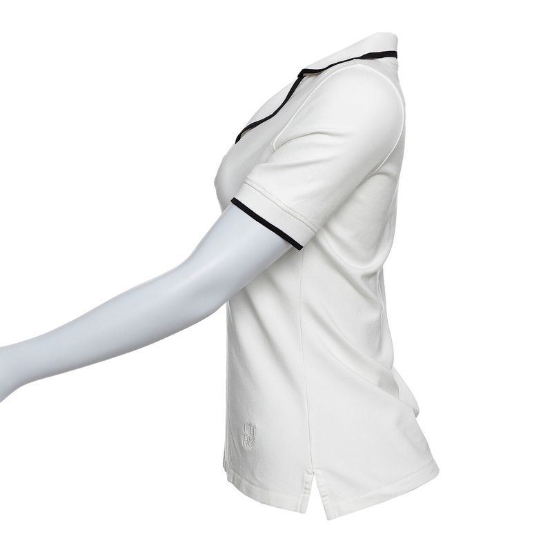 Blusa-Carolina-Herrera-Polo-Branca