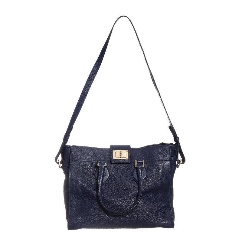 Bolsa-Roberto-Cavalli-Couro-Azul-