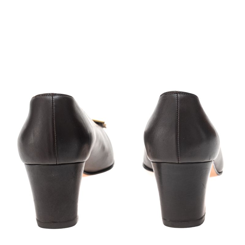 Sapato-Salvatore-Ferragamo-Couro-Marrom