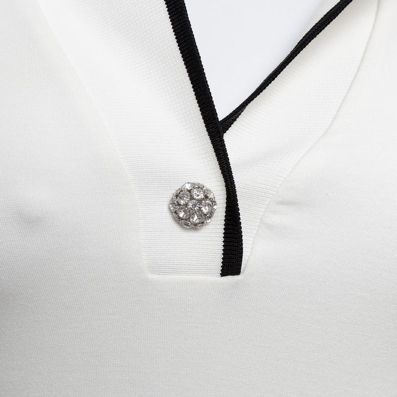Blusa-Carolina-Herrera-Polo-Branca