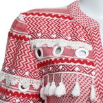 Blusa-Dodo-Bar-Or-Pompons-Algodao-Vermelho-e-Branco