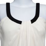 Blusa-Gucci-Seda-Bicolor-Branca-e-Preta