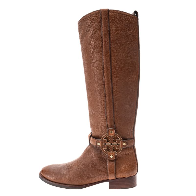 Bota-Tory-Burch-Couro-Caramelo-