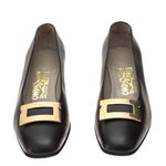Sapato-Salvatore-Ferragamo-Couro-Marrom