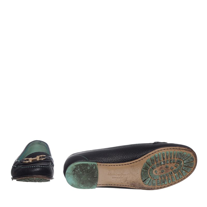 Mocassim-Salvatore-Ferragamo-Couro-Preto