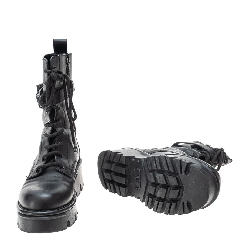 Bota-Valentino-Garavani-Couro-Preto-