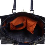 Bolsa-Roberto-Cavalli-Couro-Azul-