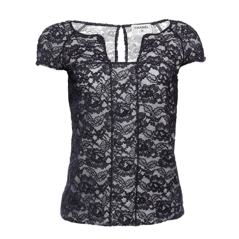 Blusa-Chanel-Renda-Azul-Marinho-