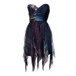 Vestido-Carlos-Miele-Seda-Estampado-Azul